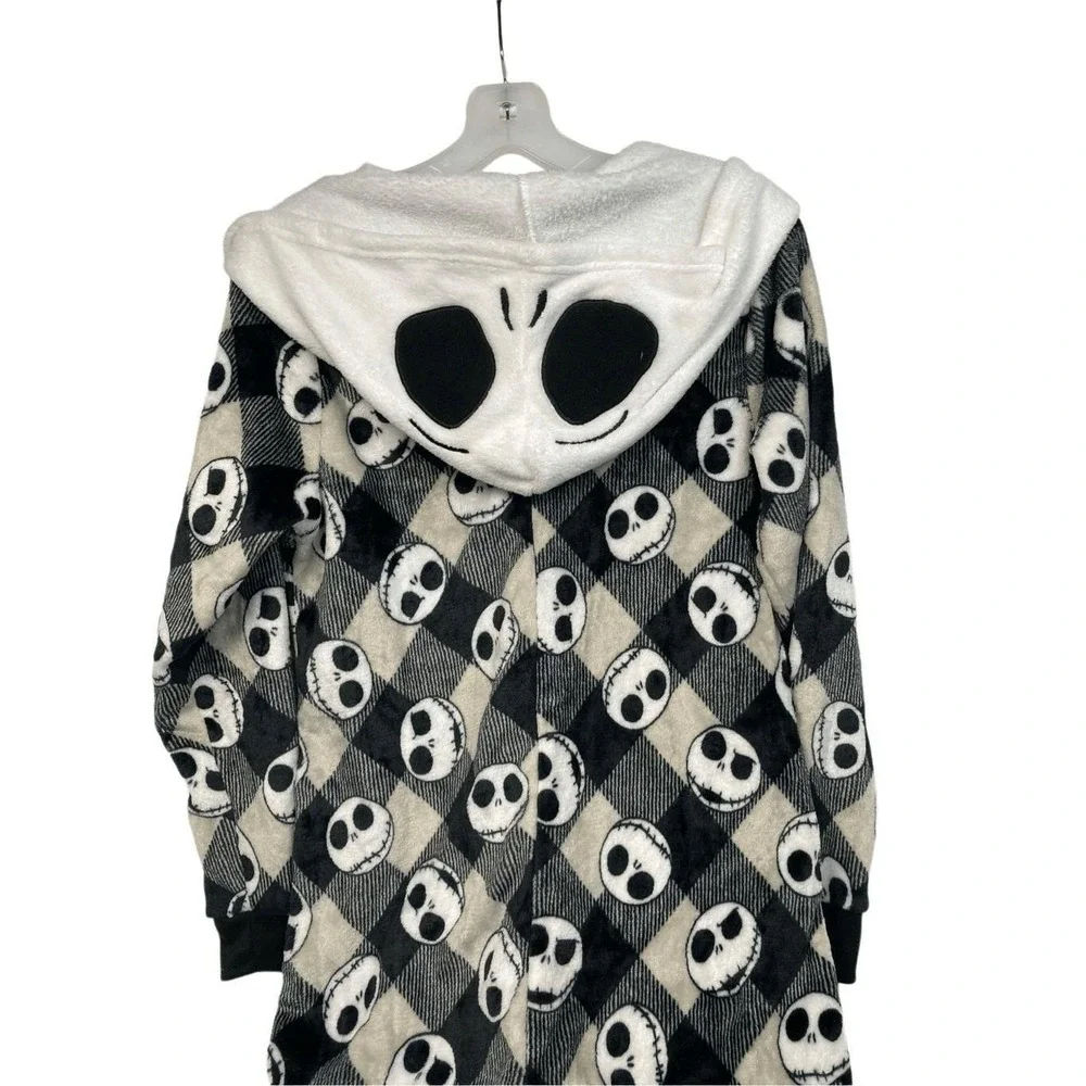 Disney‎ Men's Nightmare Before Christmas Jack Skellington Pajamas Union Suit M - Picture 4 of 10
